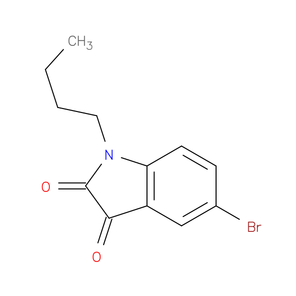 5-Bromo-1-butyl-1h-indole-2,3-dione