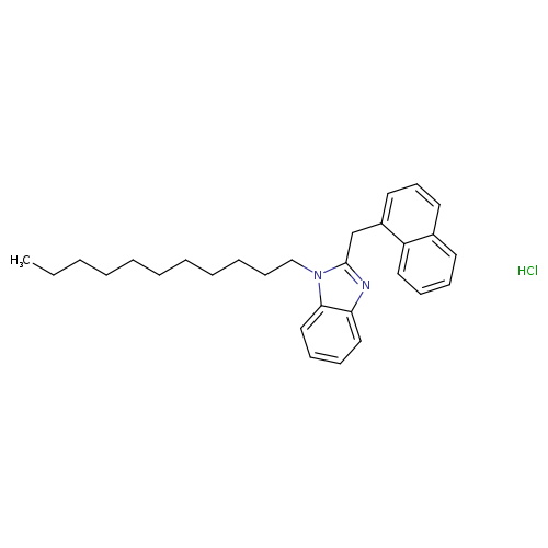 2-[(naphthalen-1-yl)methyl]-1-undecyl-1H-1,3-benzodiazole hydrochloride