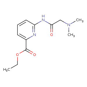 ethyl 6-[2-(dimethylamino)acetamido]pyridine-2-carboxylate