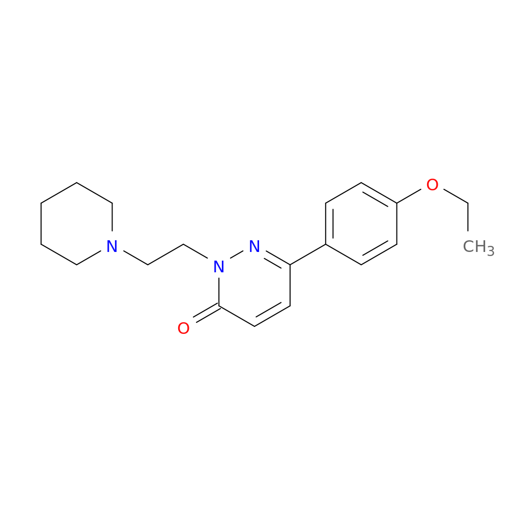 6-(4-ethoxyphenyl)-2-[2-(piperidin-1-yl)ethyl]-2,3-dihydropyridazin-3-one