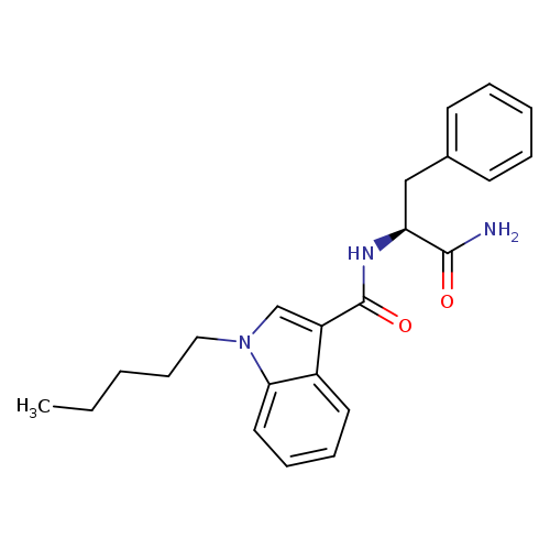 (S)-N-(1-amino-1-oxo-3-phenylpropan-2-yl)-1-pentyl-1H-indole-3-carboxamide