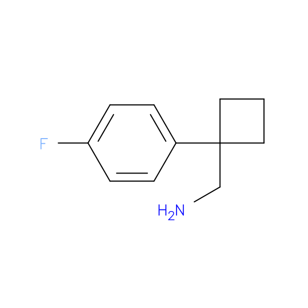 [1-(4-fluorophenyl)cyclobutyl]methanamine