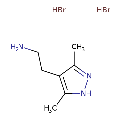 3,5-Dimethyl-4-aminoethyl-1h-pyrazole dihydrobromide