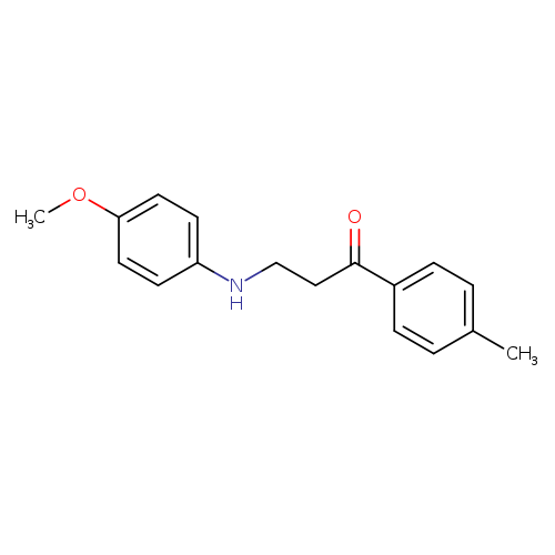 3-((4-Methoxyphenyl)amino)-1-(p-tolyl)propan-1-one