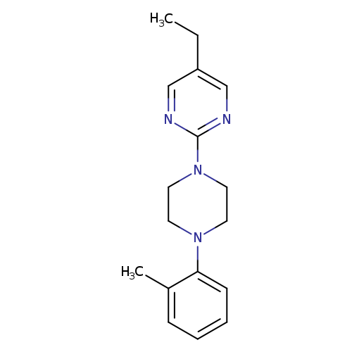 5-ethyl-2-[4-(2-methylphenyl)piperazin-1-yl]pyrimidine