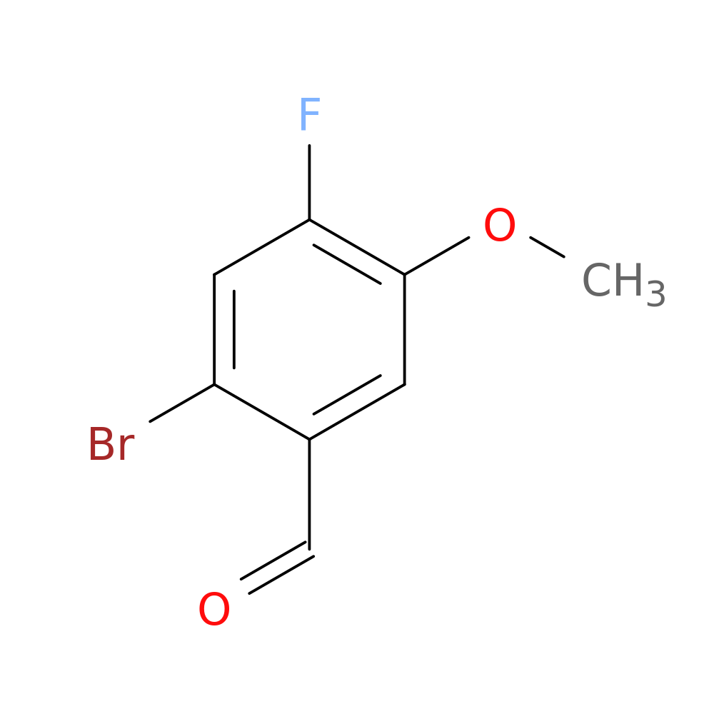2-bromo-4-fluoro-5-methoxybenzaldehyde
