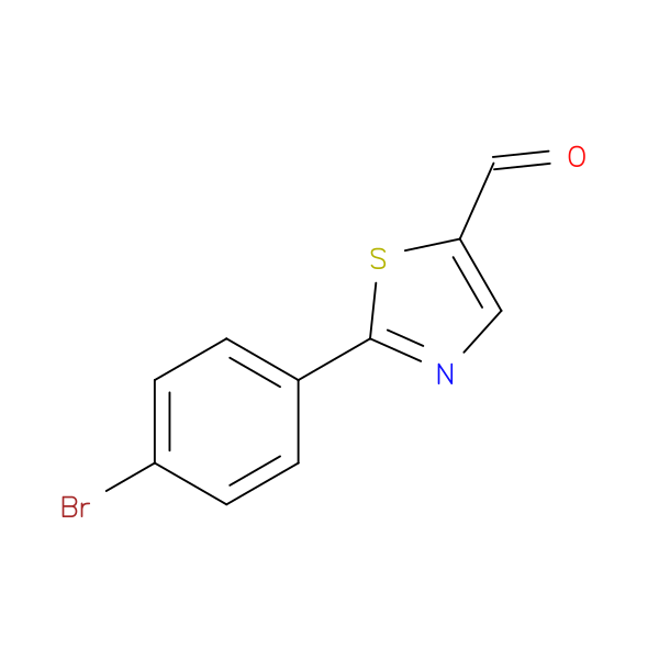 2-(4-Bromophenyl)thiazole-5-carbaldehyde