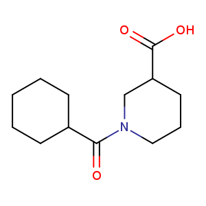 1-(Cyclohexylcarbonyl)piperidine-3-carboxylic acid