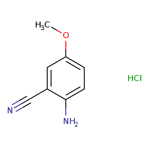 2-Amino-5-methoxy-benzonitrile HCl
