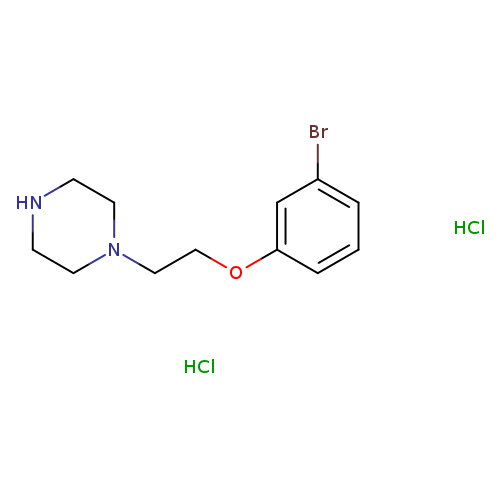 1-[2-(3-bromophenoxy)ethyl]piperazine dihydrochloride