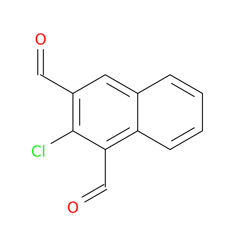 2-chloronaphthalene-1,3-dicarbaldehyde