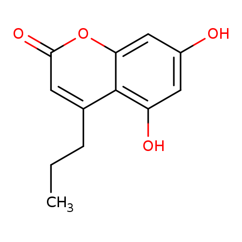 5,7-DIHYDROXY-4-PROPYL-CHROMEN-2-ONE
