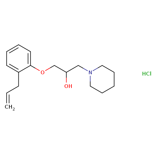 1-(2-ALLYLPHENOXY)-3-PIPERIDIN-1-YLPROPAN-2-OL HYDROCHLORIDE