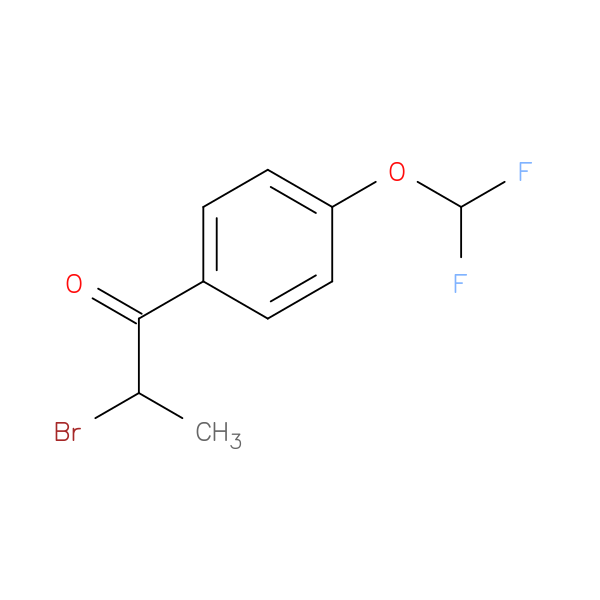 2-bromo-1-[4-(difluoromethoxy)phenyl]propan-1-one
