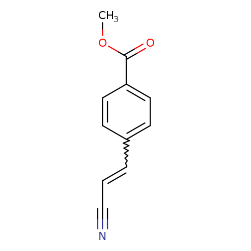 methyl 4-(2-cyanoeth-1-en-1-yl)benzoate