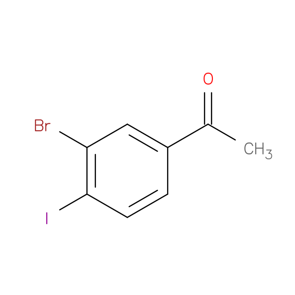 1-(3-Bromo-4-iodophenyl)ethanone
