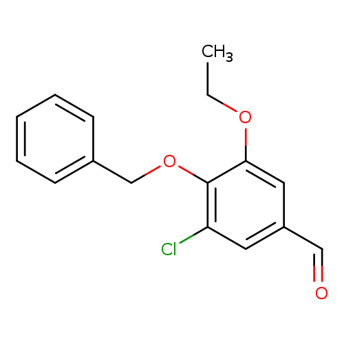 4-(benzyloxy)-3-chloro-5-ethoxybenzaldehyde
