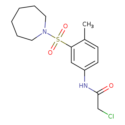 N-[3-(azepane-1-sulfonyl)-4-methylphenyl]-2-chloroacetamide