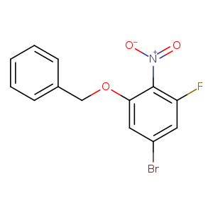 1-(Benzyloxy)-5-bromo-3-fluoro-2-nitrobenzene