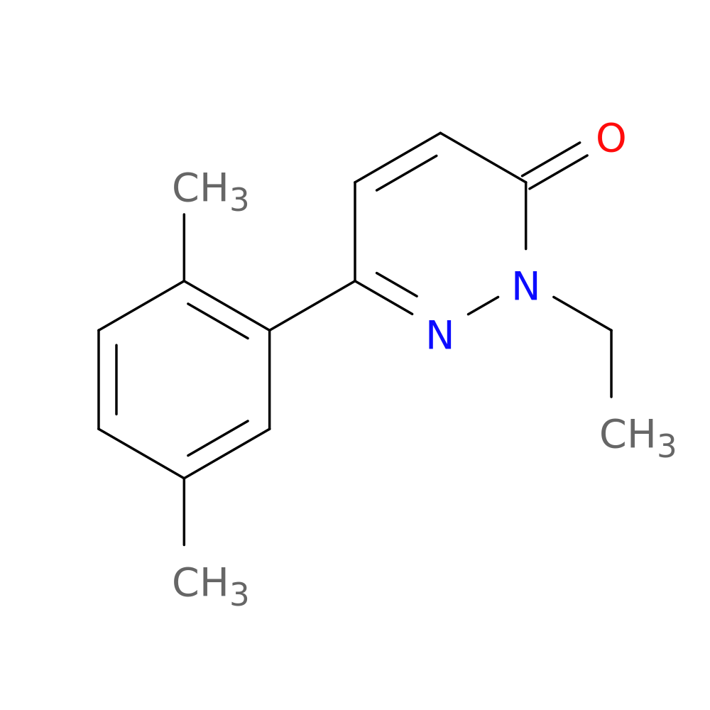 6-(2,5-dimethylphenyl)-2-ethyl-2,3-dihydropyridazin-3-one