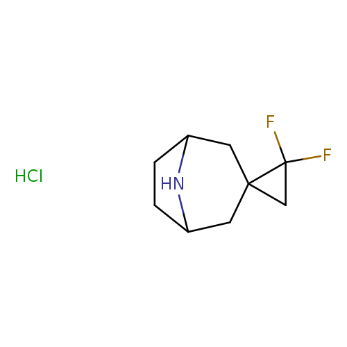 "2',2'-difluoro-8-azaspiro[bicyclo[3.2.1]octane-3,1'-cyclopropane] hydrochloride"