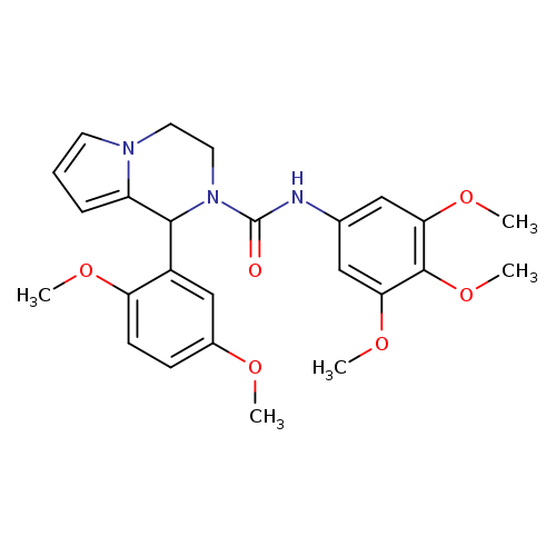 1-(2,5-dimethoxyphenyl)-N-(3,4,5-trimethoxyphenyl)-1H,2H,3H,4H-pyrrolo[1,2-a]pyrazine-2-carboxamide