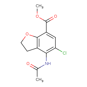 Methyl 4-acetamido-5-chloro-2,3-dihydrobenzofuran-7-carboxylate