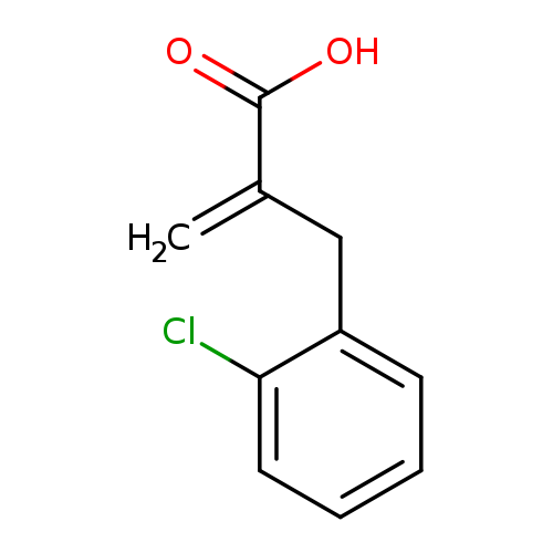 2-[(2-chlorophenyl)methyl]prop-2-enoic acid