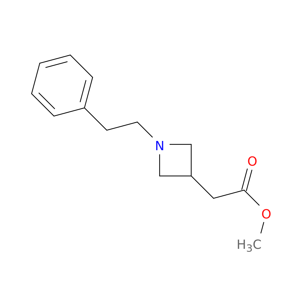 methyl 2-[1-(2-phenylethyl)azetidin-3-yl]acetate