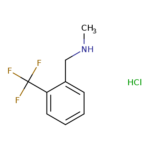 methyl({[2-(trifluoromethyl)phenyl]methyl})amine hydrochloride