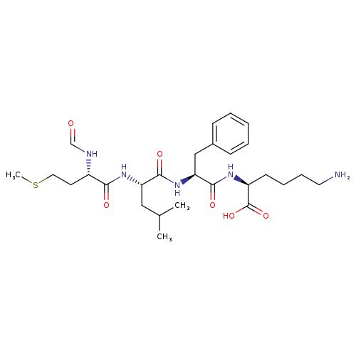 L-Lysine, N-formyl-L-methionyl-L-leucyl-L-phenylalanyl-