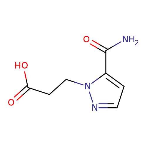 3-(5-Carbamoyl-1H-pyrazol-1-yl)propanoic acid