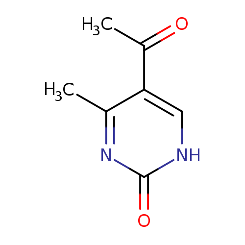 2(1H)-Pyrimidinone, 5-acetyl-4-methyl- (9CI)