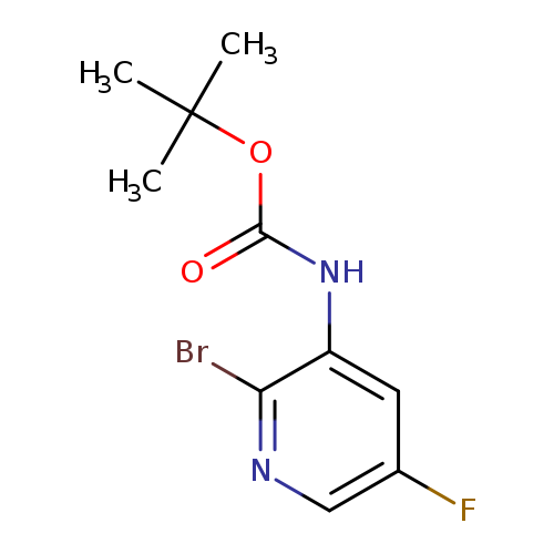 tert-butyl N-(2-bromo-5-fluoropyridin-3-yl)carbamate