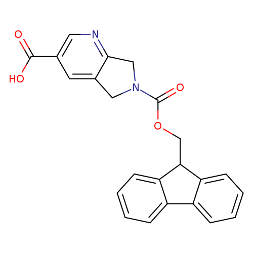 6-{[(9H-fluoren-9-yl)methoxy]carbonyl}-5H,6H,7H-pyrrolo[3,4-b]pyridine-3-carboxylic acid