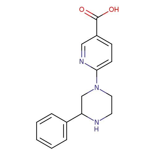 6-(3-Phenylpiperazin-1-yl)nicotinic acid