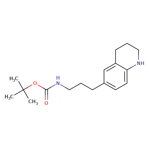 tert-butyl N-[3-(1,2,3,4-tetrahydroquinolin-6-yl)propyl]carbamate