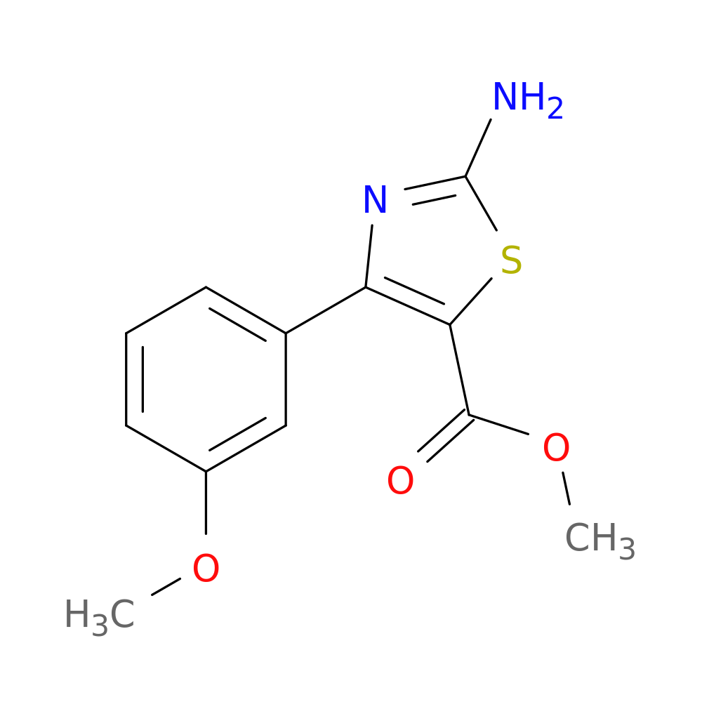 Methyl 2-amino-4-(3-methoxyphenyl)thiazole-5-carboxylate