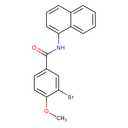 3-bromo-4-methoxy-N-(1-naphthyl)benzamide