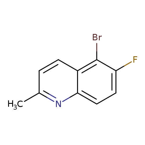 5-Bromo-6-fluoro-2-methylquinoline