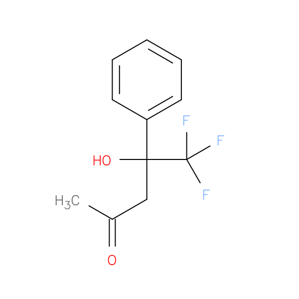 5,5,5-Trifluoro-4-hydroxy-4-phenylpentan-2-one