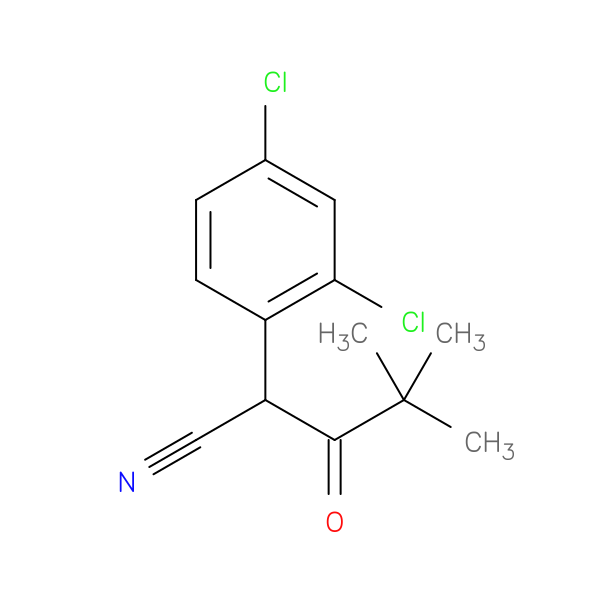 2-(2,4-dichlorophenyl)-4,4-dimethyl-3-oxopentanenitrile