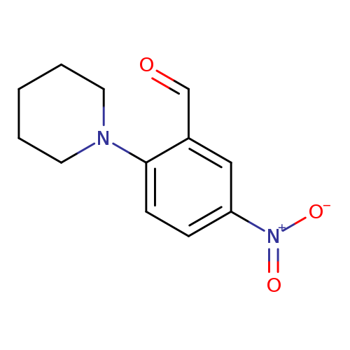 5-Nitro-2-piperidinobenzenecarbaldehyde
