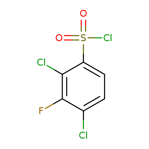 2,4-dichloro-3-fluorobenzene-1-sulfonyl chloride