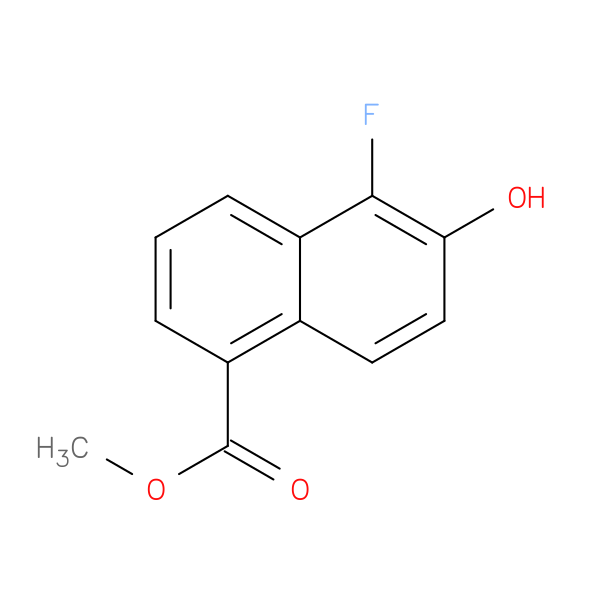 methyl 5-fluoro-6-hydroxy-naphthalene-1-carboxylate
