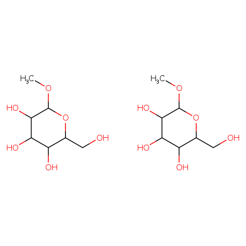 Methyl beta-d-glucopyranoside hemihydrate