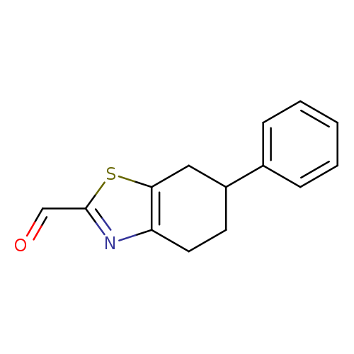 6-phenyl-4,5,6,7-tetrahydro-1,3-benzothiazole-2-carbaldehyde