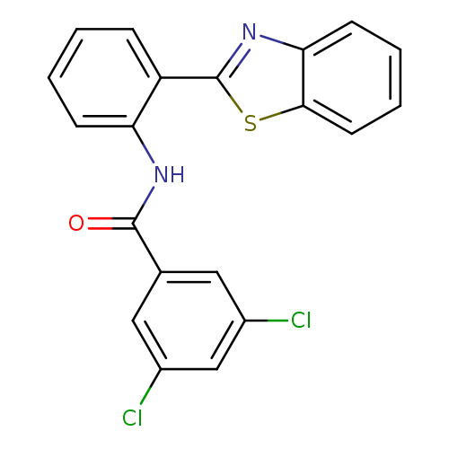 N-[2-(1,3-benzothiazol-2-yl)phenyl]-3,5-dichlorobenzamide