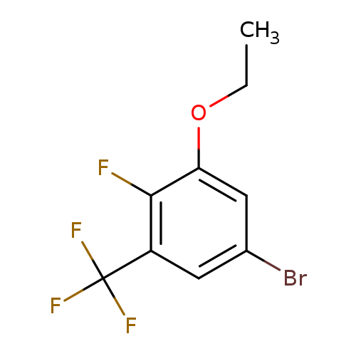 5-bromo-1-ethoxy-2-fluoro-3-(trifluoromethyl)benzene