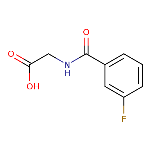 (3-Fluoro-benzoylamino)-acetic acid